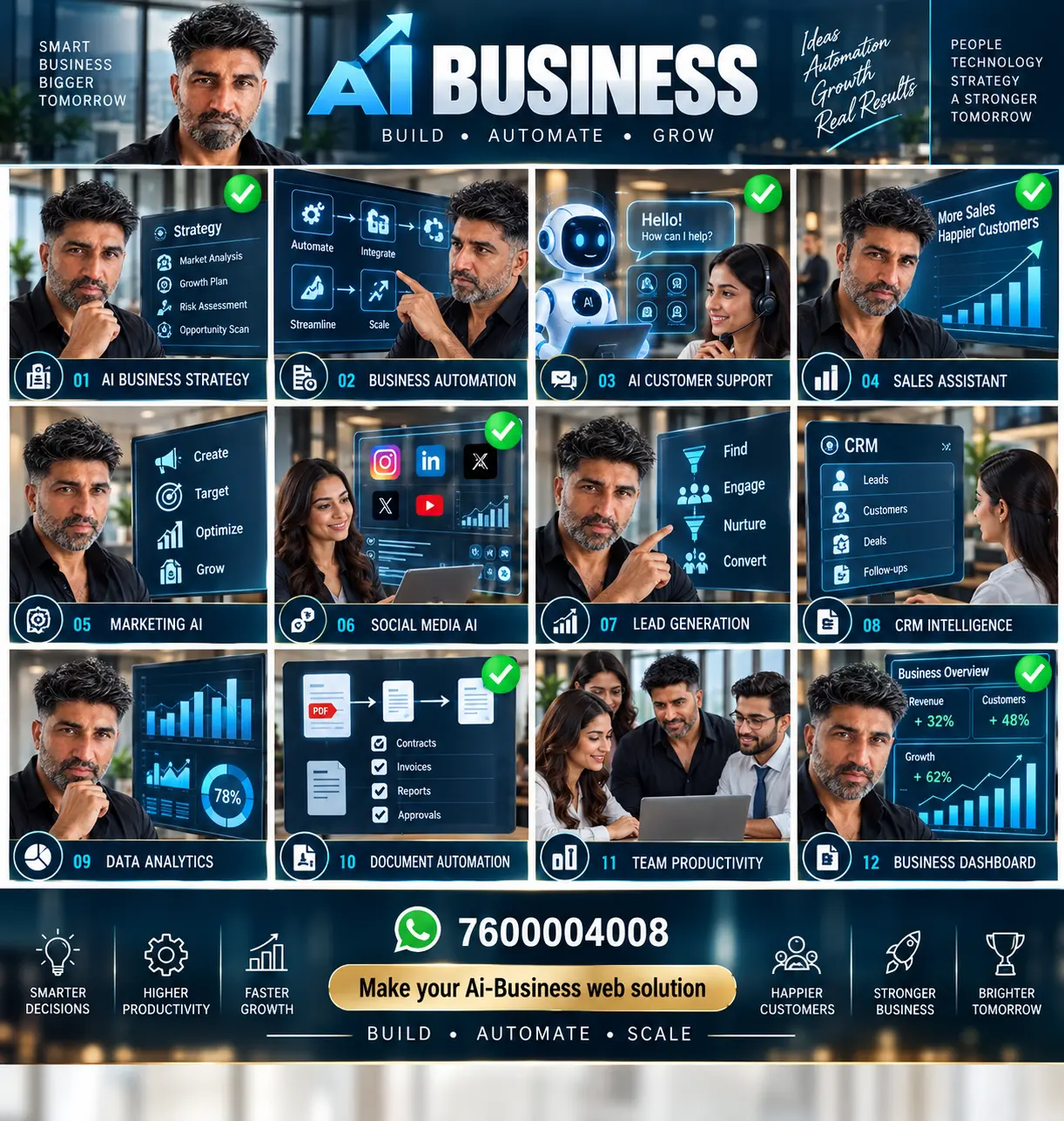 AI Business — Build · Automate · Grow